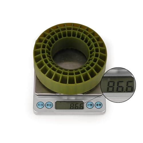 1.9 Inch Silicone Rubber Insert Foam Fit for 118-122mm 4.75" OD 1.9" Wheel Tires Inserts for 1/10 RC Crawler Accessories (Green) - color: Green