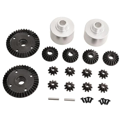 DYNWAVE RC Differential Box Center Differential Housing Replacement Aluminum Alloy Accessories Hobby Portable Diff Case Diff Carrier
