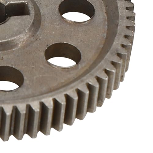 Differential Gear, Durable Metal Spur Gear RC Parts 64T 17T 21T 26T for 1/10 Scale Truck Enthusiasts Off-Road Racing and Hobby Restoration