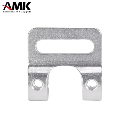 AMK Aluminum Modular Fairlead 4.5mm Tube for Tow Winch Rope 1/10 Scale Bumper Mount Accessories for RC Crawler Axial SCX10 Element Enduro Gen7 Gen8 TRX6 TRX4 Upgrades (Silver) - color: Silver