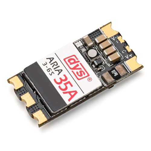 DYS Brushless ESC 35A BLHeli_32bit 3-6S Dshot1200 Built-in Current Meter Sensor for RC Drone Quadcopter (Arai 35A)