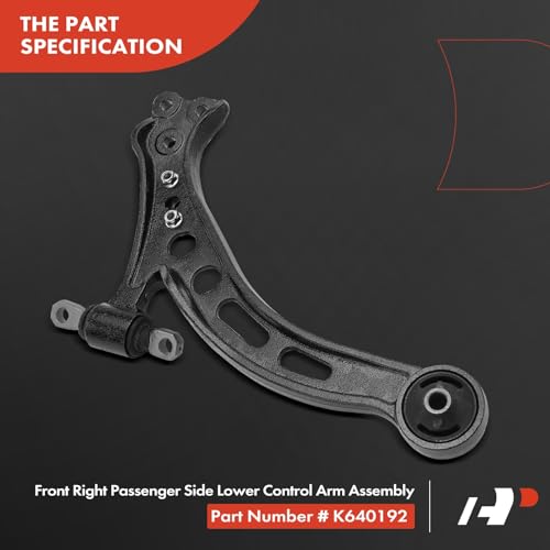 A-Premium 4Pcs Front Suspension Kit | Lower Control Arm, Outer Tie Rod End, Compatible with Toyota Camry 1992-1996, Avalon 1995-1996, Lexus ES300 1992-1996
