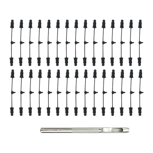 Yiju 20 Pieces RC Car Retainer Strips RC Rubber Retainer Pull Tabs Attachments RC Car Accessories Body Clip Retainer Utility Small Size Elastic Rubber, 31 Pieces - color: 31 Pieces