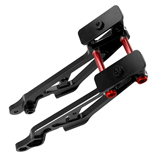 ShareGoo Aluminum Alloy Rear Wing Mount Upgrade Parts Compatible with Arrma 1/8 Kraton Notorious Outcast Talion Typhon 6S BLX RC Car,Replace of AR320347 (Red) - color: Red