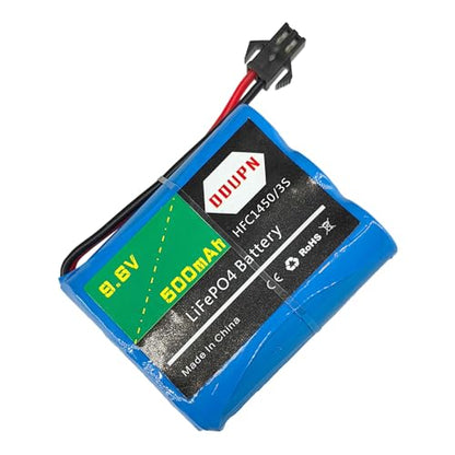 9.6V 3S 500mAh LiFePO Battery SM-2P Nor Male Plug for RC Model Buggy Car Truck Speed Boat