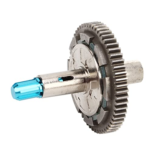 57T RC Clutch Spur Gear Aluminum Steel Slipper Assembly Arrma 1/10 Granit Senton Vorteks Big Rock 1/8 Typhon Upgrade Part (Blue) - color: Blue