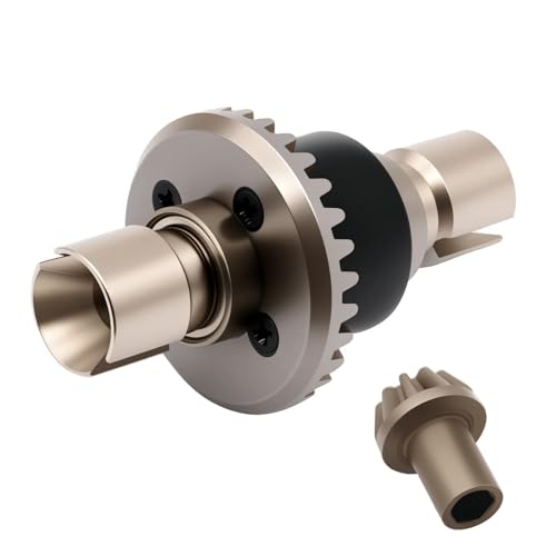 Differential Drive Gear 16420Y 10402Y Fit for Hyper GO H16GT H16DR H16BM | Upgrade Kit Powder Metallurgy Differential with Drive Gear Fits for Hyper GO H16 16207 16208 16209 16210.RC Car Differential