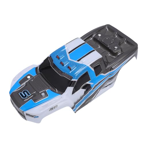 PVC RC Car Body Shell Lightweight Spare Cover with Cool Sporty Look for 1/16 Scale Replacement Parts (Blue) - color: Blue