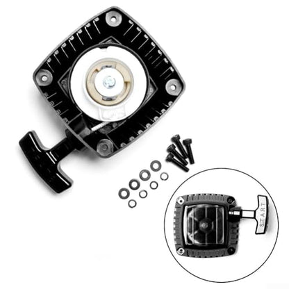 Pull Start Starter for HPI Baja-5B/5T, Rovan, KM, Losi, CY23RC-CY29RC, GP290, for 1/5 Scale RC Car Engines 23cc-32cc Displacement
