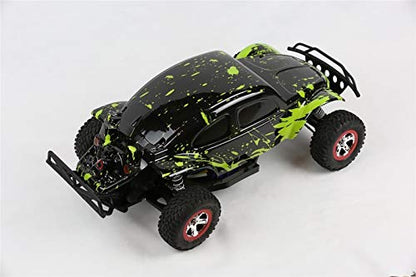 SummitLink Custom Body Muddy Green Over Black Compatible for 1/10 Slash 4x4 VXL 2WD Slayer RC Car or Truck (Truck not Included) SSB-BG-03