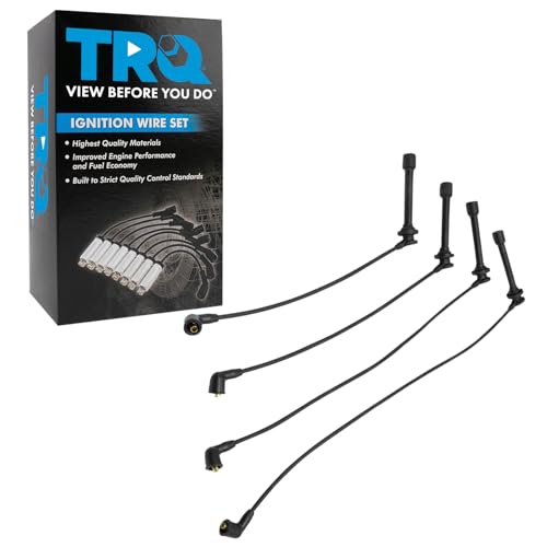TRQ Engine Ignition Spark Plug Wire Kit Set - style: IWA69088