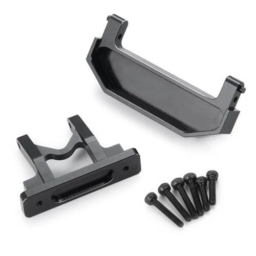Metal Rear Body Shell Mount, Compatible with Axial SCX24 | CNC precision engineering, magnetic body mount design, for 1/24 SCX24 AXI90081 RC crawler