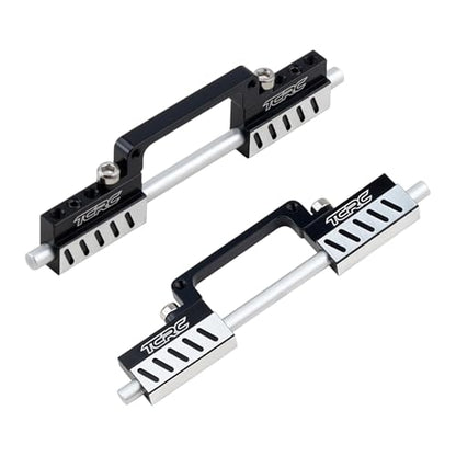 Aluminum Side Step Running Board Foot-Plate Slider for Redcat Ascent-18 1/18 Scale RC Rock Crawler Upgrades,1 Pair