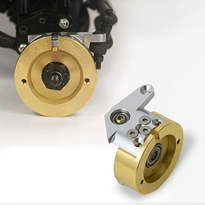 QUE-T 1 Pair Brass Steering Knuckles Weight for 1/10 RC Wraith Axial 90018