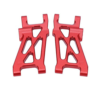 Oumefar Rear Suspension Arms RC Accessories, Aluminum Alloy Rear Swing Arms RC Rear Lower Swing Arm RC Car Upgrade Parts for LOSI 1/10 22S 2WD(Red)