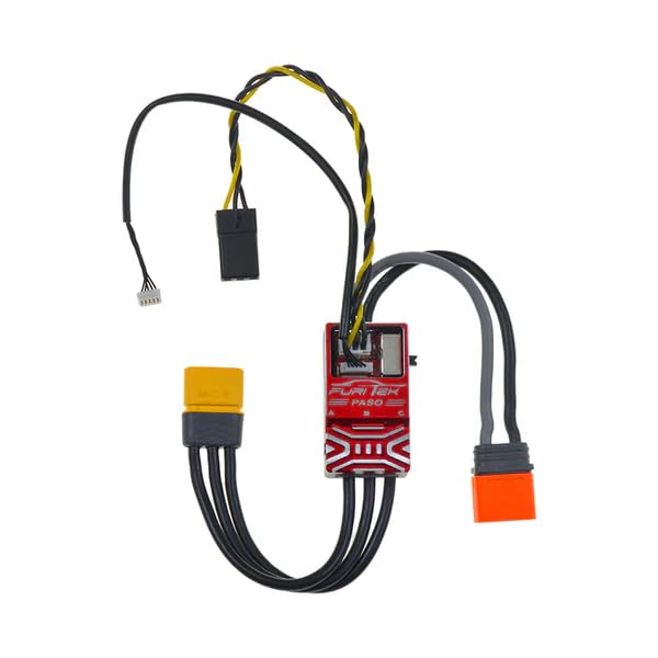 FURITEK PASO 40A/70A SENSORED/SENSORLESS ESC with Wireless Combo for 1/18 1/12 RC Cars -Remote Control Car, RC Cars Electronics Upgrade for 1/18 & 1/12 Scale