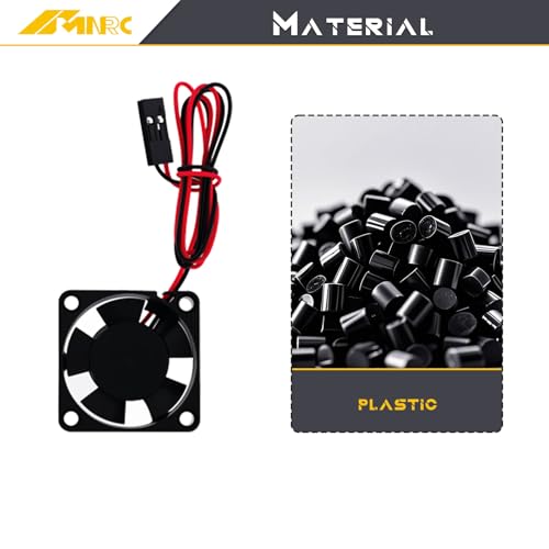 2Pcs Plastic 30mm 3010 RC Car Brushless Motor Heatsink ESC Cooling Fan DC 5V for HSP HPI Wltoys Himoto Tamiya Redcat 1/8 1/10 1/12 Scale 540 550 Motor Upgrades Part