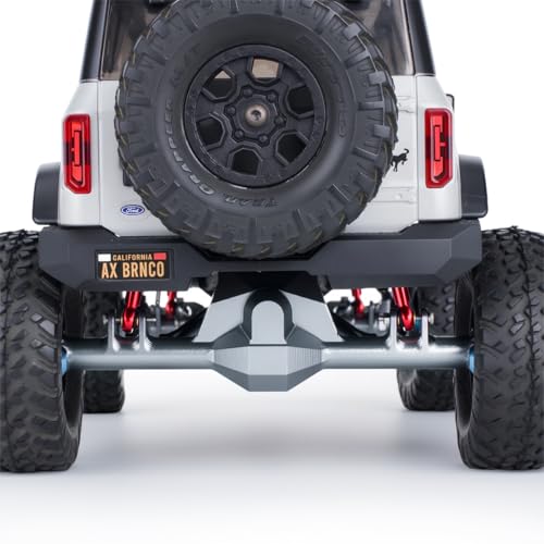 +9mm Aluminum Front Rear Straight Axle with Hydraulic Steering Link for 1/24 RC Crawler SCX24 Deadbolt C10 Jeep Gladiator Parts (Titanium Set) - color: Titanium Set