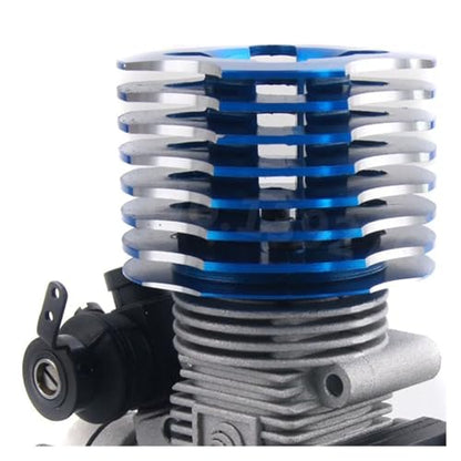 VX 18CXP Vertex 18 Engine Nitro Power 2.74cc with Pull Starter Spark-Plug 02060 Compatible for RC Model Car Buggy 1/10 1/8