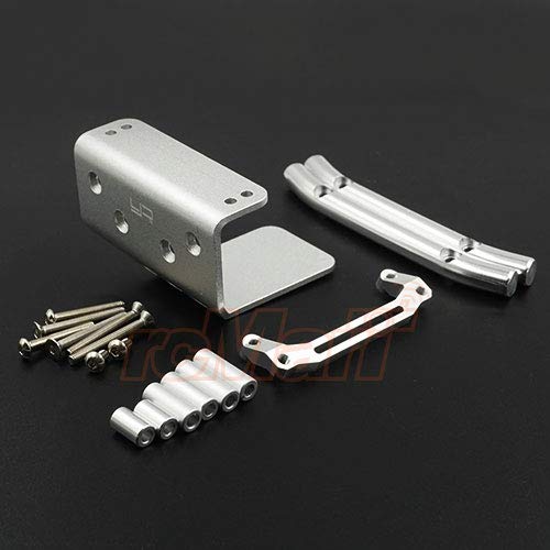 Yeah Racing Aluminum Skid Front Bumper for Tamiya Wild Willy 2 WR02/CB GF01 Silver #TAWR-027SV