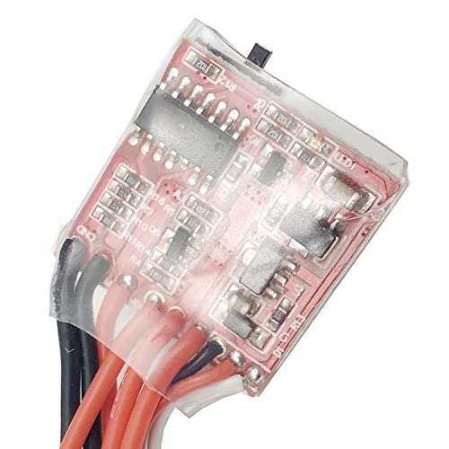 FainWan 2PCS RC-30A Brushed ESC Electronic Speed Controller w/Brake for RC Car Boat Tank