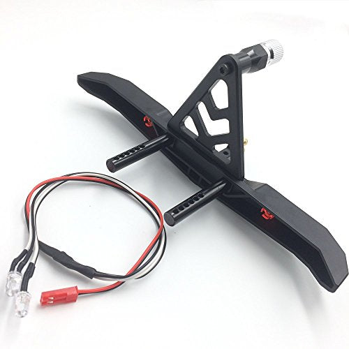 KYX Racing Alloy Rear Bumper w/Spare Tire Rack For 1/10 RC Crawler TRX-4