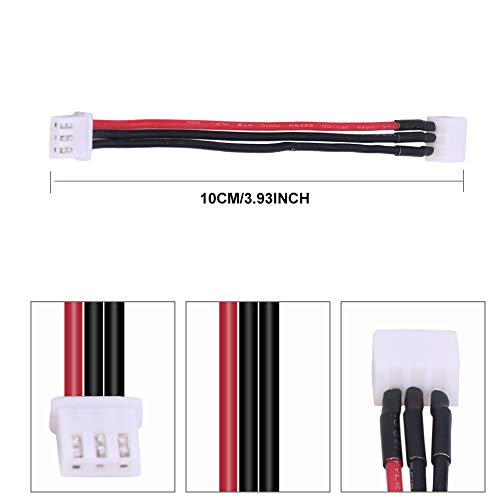 2S/3S/4S/5S/6S Battery Balance Plug Silicone Wire Extension JST XH Wire Balance s Extension Cable for li po Batteries Balance Charging, Balance Plug Extension Wire, Balance Plug Exten