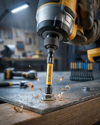 40PCS Impact Hex Bit Set 4Inch & 2Inch Metric & SAE Allen Wrench Drill Bits, S2 Steel 1/4" Hex Shank Magnetic Screwdriver Bits, CNC Tips - size: 2 inch 10 Pieces (Metric)