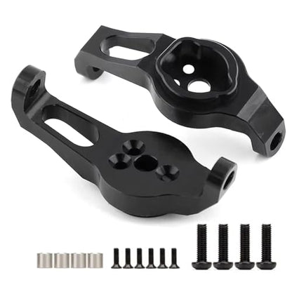 RC Accessory Compatible with for traxxas for TRX4 1/10 RC Crawler Car Upgrades Parts Accessories 2Pcs Metal Front Caster Block C-Hub Carrier 8232