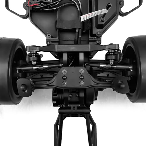RCHUBAM 2PCS Rear Body Mount Braces for 1/10 Team Associated DR10 Team - style: Black