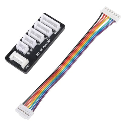 6pcs JST-XH Balance Board 2S-6S 3S Lipo Battery Charger Extend Expansion Board Adapter Converter for RC Vehicles Lipo Battery Charging