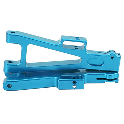 Srliya 2pcs RC Suspension Arm Aluminum Alloy DIY Upgrade Front and Rear Lower Swing Arm for JLB 1/10 Truck (Blue)
