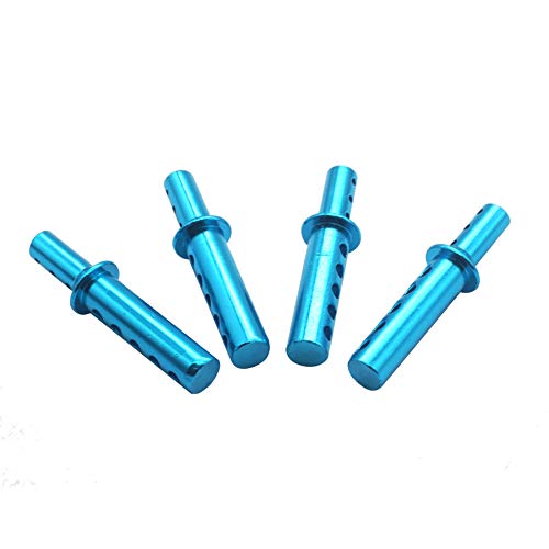 ShareGoo RC Aluminum Body Mount Posts 188037 Compatible with HSP Redcat Volcano S30 Epx/Epx PRO Himoto HPI 1/10 RC Off-Road Car Truck Buggy,Blue