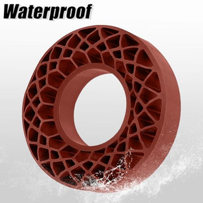1.9 Silicone Rubber Insert Foam Tire Inserts RC 1.9" Wheel Tires Waterproof Inserts for 1/10 RC Crawler TRX4 SCX10 Capra Red cat Gen7 Gen8 RXB10 TF2,4pcs,Brown - color: Brown(4pcs)