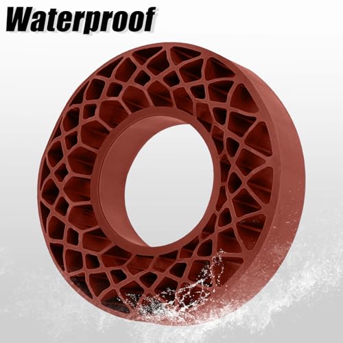 1.9 Silicone Rubber Insert Foam Tire Inserts RC 1.9" Wheel Tires Waterproof Inserts for 1/10 RC Crawler TRX4 SCX10 Capra Red cat Gen7 Gen8 RXB10 TF2,4pcs,Brown - color: Brown(4pcs)