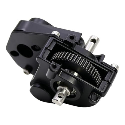 1/24 Plastic Complete Transmission Gearbox with Steel Gears for Axial SCX24 | Gear box for RC Crawler Axial SCX24 Deadbolt C10 JLU Gladiator Bronco Upgrade