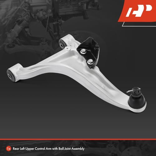 A-Premium Rear Left Upper Control Arm, with Ball Joint & Bushing | Compatible with Nissan Murano 2009-2014 - style: Rear Driver Side