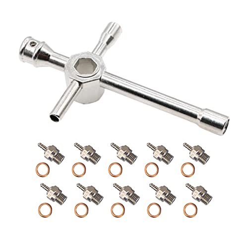 10pcs N3/N4 Hot Spark Glow Plug for RC Nitro Engine Parts Replacement | and Weight | Maximize Performance for 1/8 1:10th RC Car Truck gy - N3 - color: N3