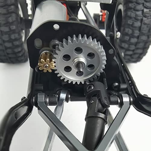 0.5M Transmission Gear 32T & 8T Metal Spur Gear Set for 1/24 Axial SCX24 90081 C10 AXI00002 AXI00004 AXI00005 AXI00006 RC Car
