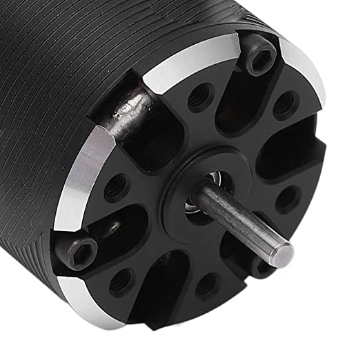 RC Brushless Motor 2300KV High Performance Sensored Brushless Motor for 1/10 RC Cars Black Aluminium 1 Unit