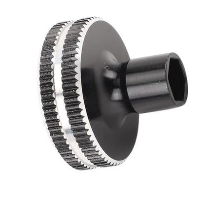 RC Short Nut Driver, Aluminum Alloy Hex Socket Wrench with Ergonomic Short Handle, Precision Crafted Lightweight Tool for RC Car Truck Crawler Wheel Nut Maintenance (7MM) - style: 7MM