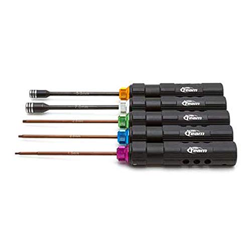 Team Associated FT Hex/Nut Driver Tool Set 5pc. ASC1519 Hand Tools Misc