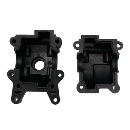 FLMLF Plastic Front Differential Diff Gear Shell Set for 1/5 Losi 5ive T ROFUN ROVAN LT King Motor X2 Rc Car Parts - style: Front