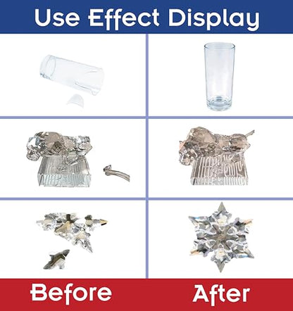 LOOCTOT 30g Glass Glue,Acrylic Adhesive,Super Instant Glue Bonding Between Glasses,Glass and Other Materials,Quick-Dry Waterproof Clear - style: Glass Glue