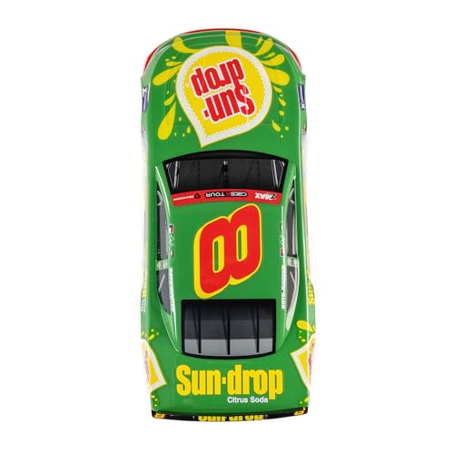 Losi 1/12 RC Racecar Dale Earnhardt Jr. No. 8 2025 Sun Drop Chevrolet ZL1 2S AWD On-Road (Battery & Charger Included), Green, LOS-3104T1 - color: Red