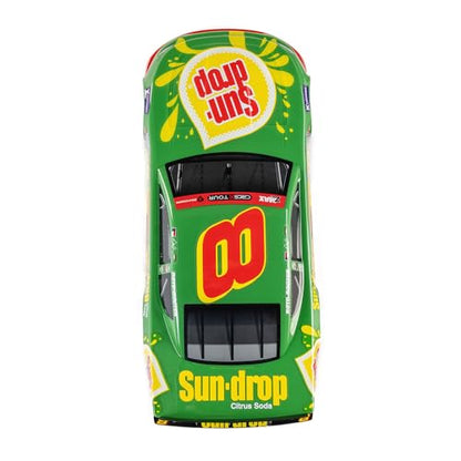 Losi 1/12 RC Racecar Dale Earnhardt Jr. No. 8 2025 Sun Drop Chevrolet ZL1 2S AWD On-Road (Battery & Charger Included), Green, LOS-3104T1 - color: Red