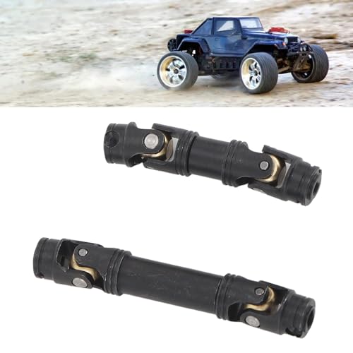 Adjustable Metal Front and Rear CVD Driveshaft Set for 1/18 RC Crawler, Replacement Drive Shaft Kit