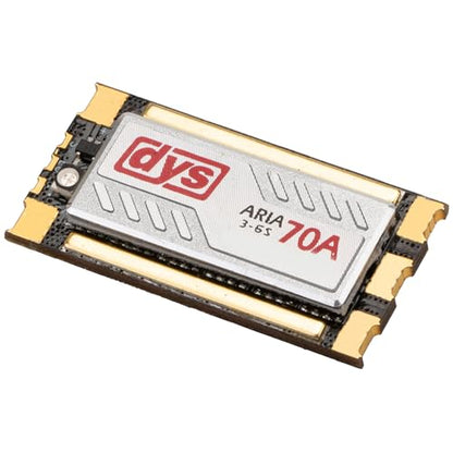 DYS Brushless ESC 70A BLHeli_32bit 3-6S Dshot1200 Built-in Current Meter Sensor for RC Drone Quadcopter (Arai 70A)
