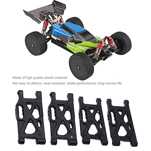Yosoo Health Gear RC Car Suspension Arm Set for 144001 124019 124018 124017, Front Rear Swing Arm Kit with High Strength Plastic, Replacement Parts for RC Off Road Buggy