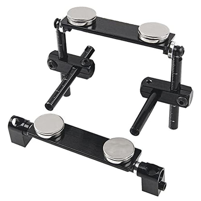 RC Magnetic Body Post Stealth Invisible Body Shell Mount Column Kit & Metal 12mm Hex Hub Wheel Rim Tires Brake Disc